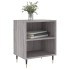Mesita de noche 2 uds madera ingeniería gris Sonoma 40x30x50