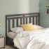 Cabecero de cama madera maciza de pino gris 166x4x100