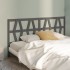 Cabecero de cama madera maciza de pino gris 206x4x100