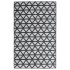 Alfombra de exterior ARAKIL negra 140x200 cm