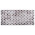 Alfombra lavable patchwork antideslizante multicolor 80x300