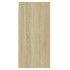Mueble para TV madera contrachapada blanco y roble
