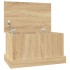 Baúl almacenaje madera contrachapada roble sonoma 50x30x28