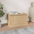 Baúl almacenaje madera contrachapada roble sonoma 50x30x28