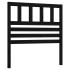 Cabecero de cama madera maciza de pino negro 106x4x100
