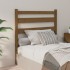 Cabecero de cama madera maciza de pino marrón miel 96x4x100