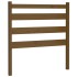 Cabecero de cama madera maciza de pino marrón miel 96x4x100
