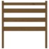 Cabecero de cama madera maciza de pino marrón miel 96x4x100
