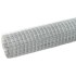 Alambrada de gallinero acero galvanizado plateada 25x0,5