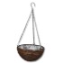 Cesta Redonda Colgante de Sauce Con Capa y Cadena - 4