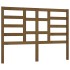 Cabecero de cama madera maciza de pino marrón miel 126x4x104