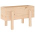 Jardinera madera maciza de pino 62x30x38
