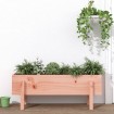Arriate elevado jardín madera maciza abeto Douglas 101x30x38 cm