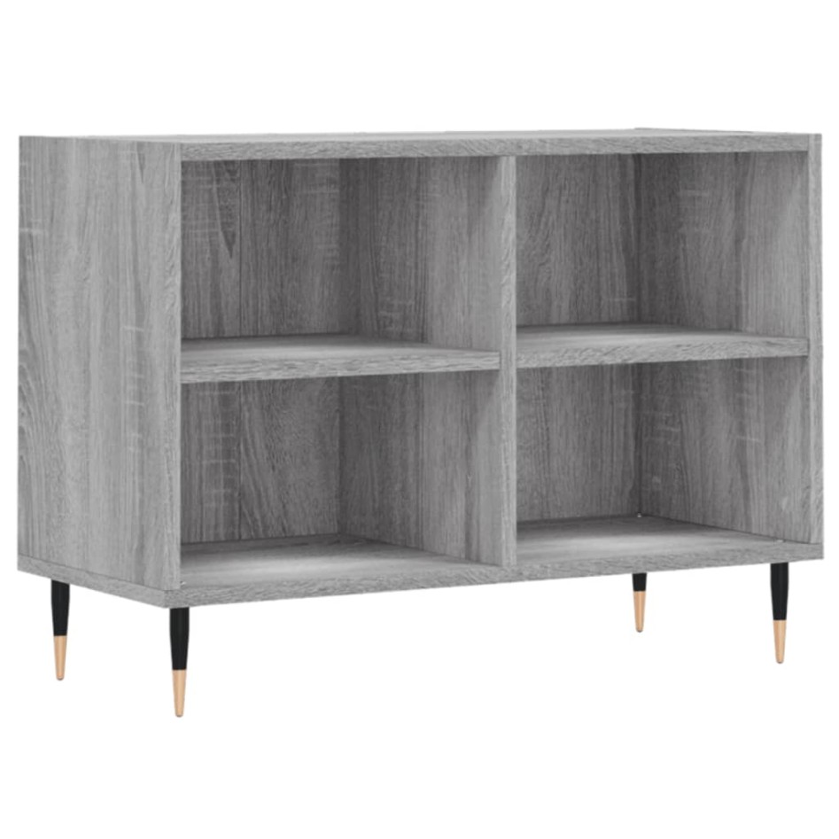 Mueble de TV madera de ingeniería gris Sonoma 69,5x30x50