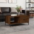 Mesa de centro madera contrachapada roble marrón 90x50x40