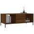 Mesa de centro madera contrachapada roble marrón 102x50x40