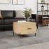 Mesa de centro madera contrachapada roble Sonoma 50x50x40