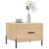 Mesa de centro madera contrachapada roble Sonoma 50x50x40