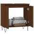 Armario de baño madera de ingeniería marrón roble 58x33x60