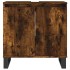 Armario de baño madera de ingeniería roble ahumado 58x33x60