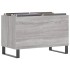 Mueble discos madera contrachapada gris sonoma 74,5x38x48
