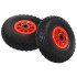 Ruedas de carrito de sacos 2 uds PU macizo 3.00-4 260x85