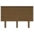 Cabecero de cama madera maciza de pino marrón miel