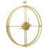 Reloj de pared de hierro dorado 52
