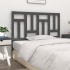 Cabecero de cama madera maciza de pino gris 205,5x4x100