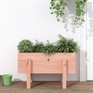 Jardinera madera maciza de abeto Douglas 62x30x38 cm