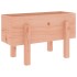 Jardinera madera maciza de abeto Douglas 62x30x38