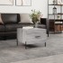 Mesa de centro madera contrachapada gris Sonoma 50x50x40