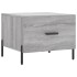 Mesa de centro madera contrachapada gris Sonoma 50x50x40