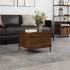 Mesa de centro madera contrachapada roble marrón 50x50x40