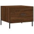 Mesa de centro madera contrachapada roble marrón 50x50x40
