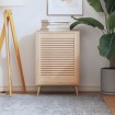 Puerta de armario de lamas madera de pino maciza 61,5x49,4 cm