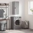 Armario de pared gris Sonoma 34,5x34x90