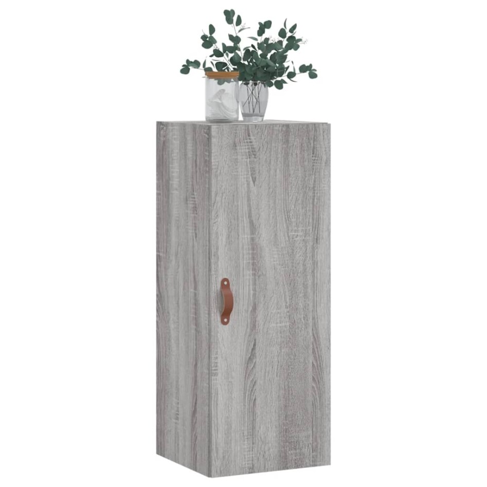 Armario de pared gris Sonoma 34,5x34x90