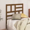 Cabecero de cama madera maciza de pino marrón miel 96x4x104 cm