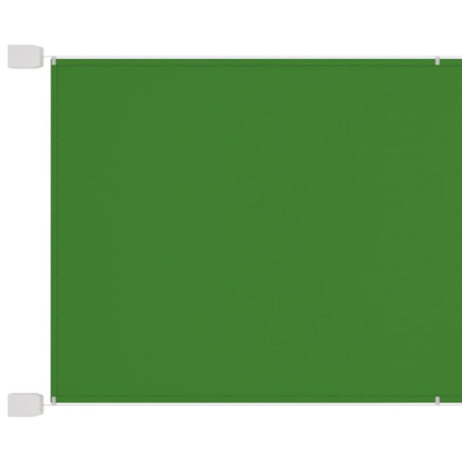 Toldo vertical verde claro 100x600 cm tela