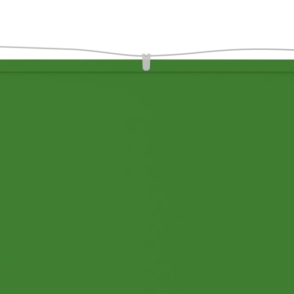 Toldo vertical verde claro 100x600 cm tela