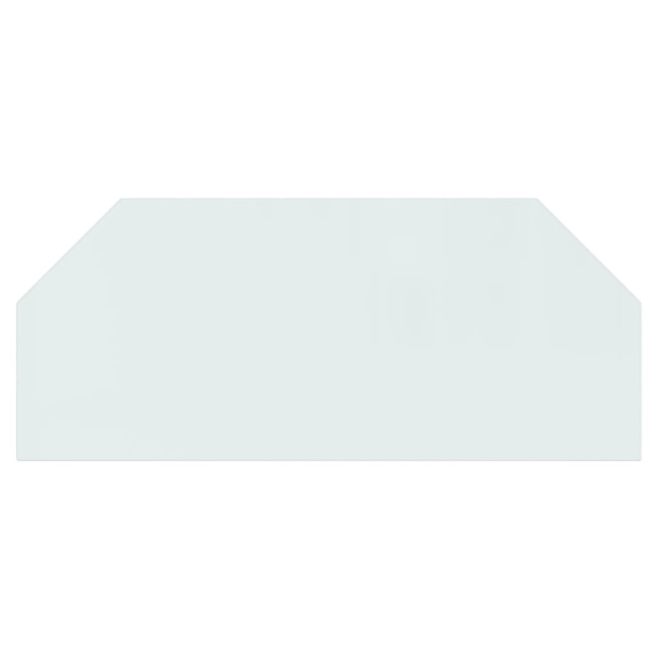 Placa de vidrio para chimenea hexagonal 120x50