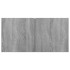 Mueble TV colgante madera contrachapada gris Sonoma 60x30x30
