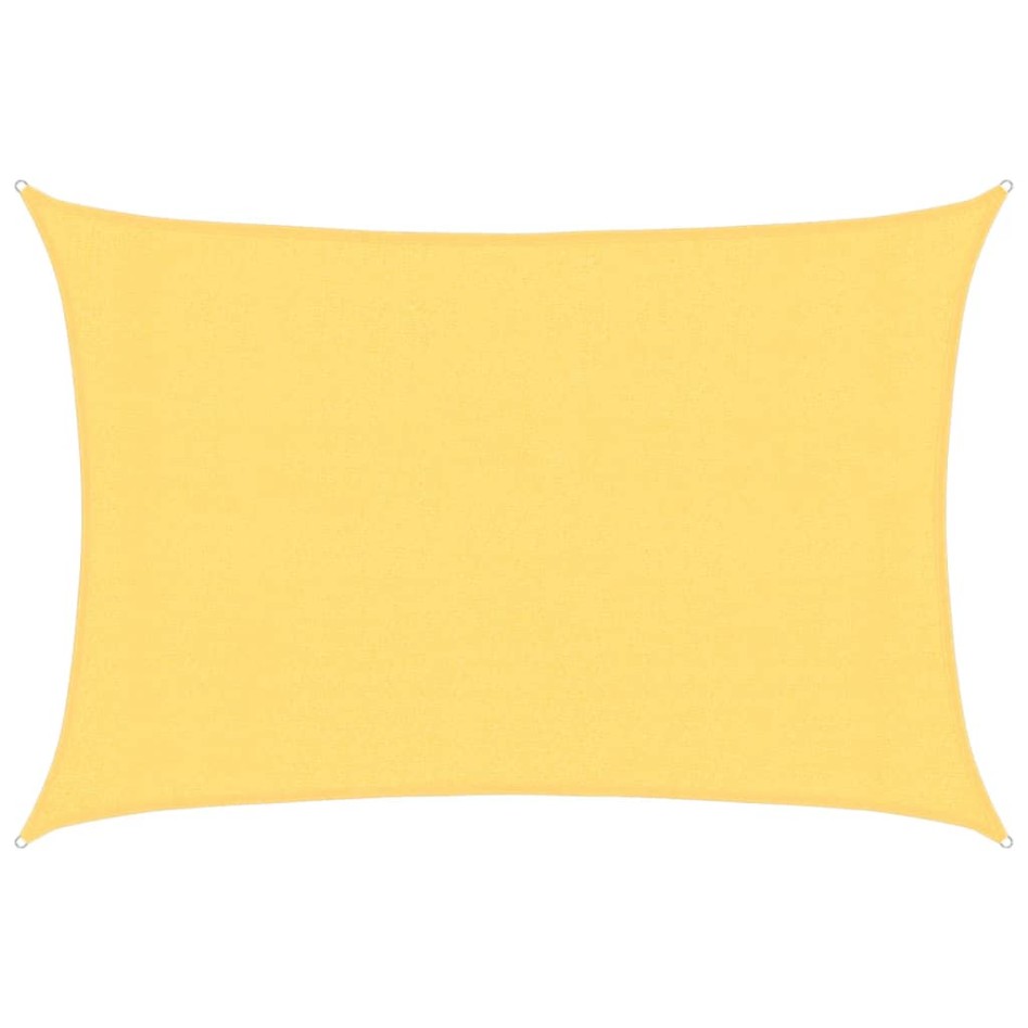 Toldo de vela beige HDPE 160 g/m² 3x4,5