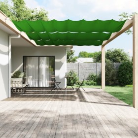 Toldo vertical verde claro 200x360 cm tela