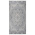 Alfombra de exterior de tejido plano rayas azules 100x200