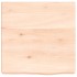 Estante de pared madera maciza roble sin tratar 40x40x(2-6)