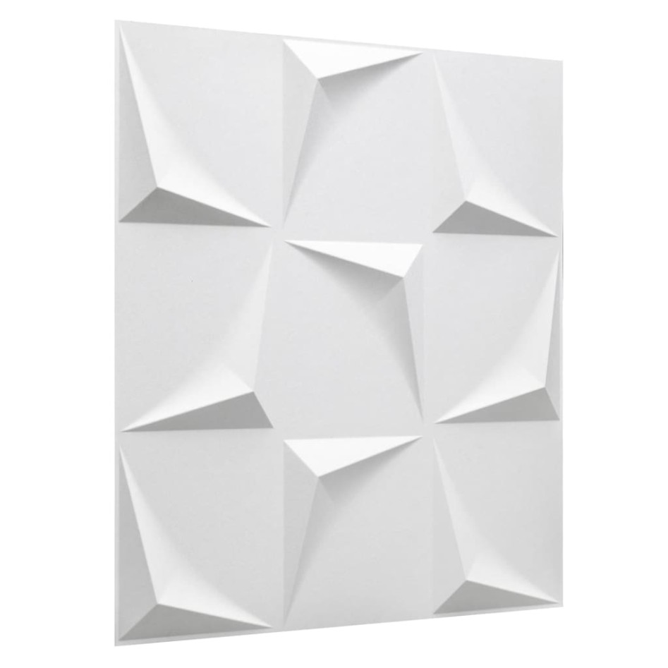 WallArt Paneles de pared Beau 12 uds