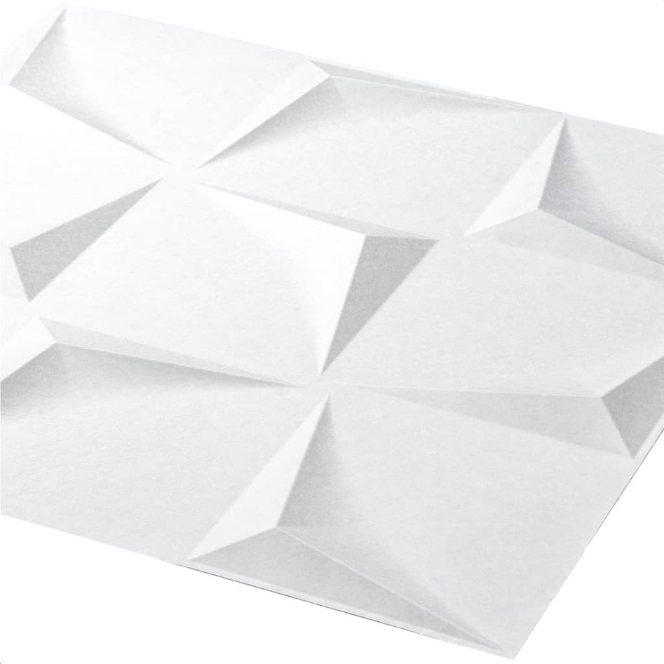 WallArt Paneles de pared Beau 12 uds