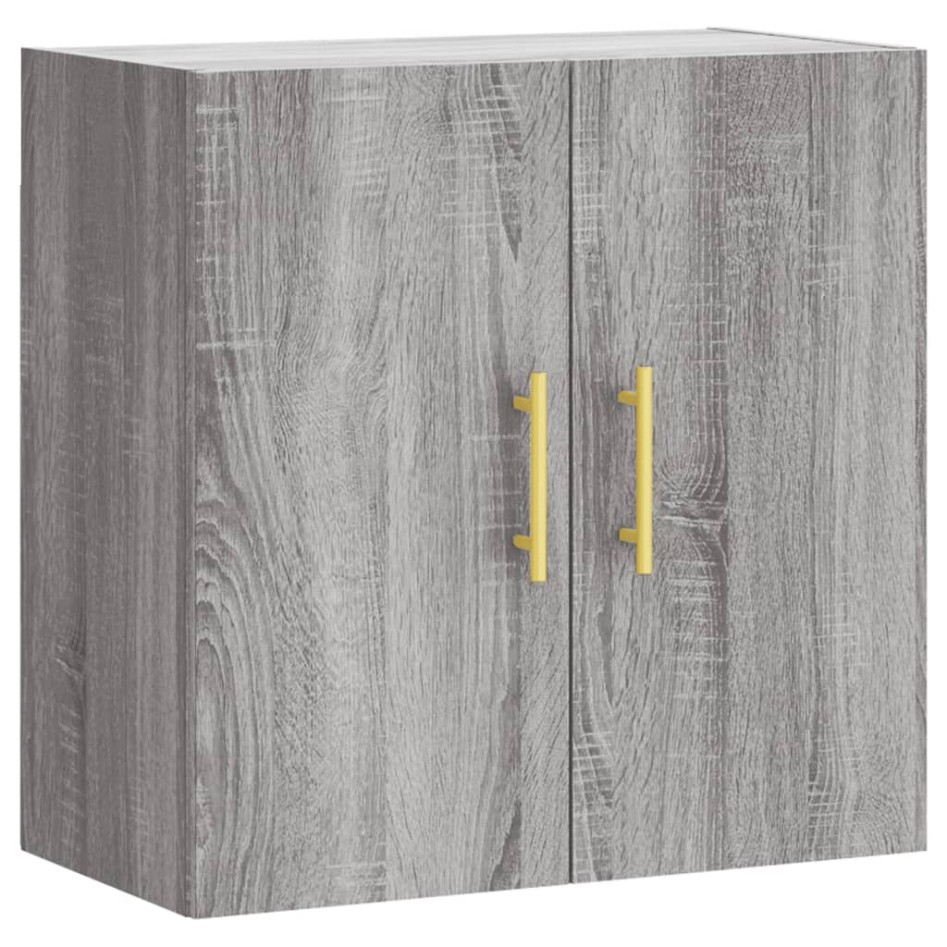 Armario de pared madera de ingeniería gris Sonoma 60x31x60